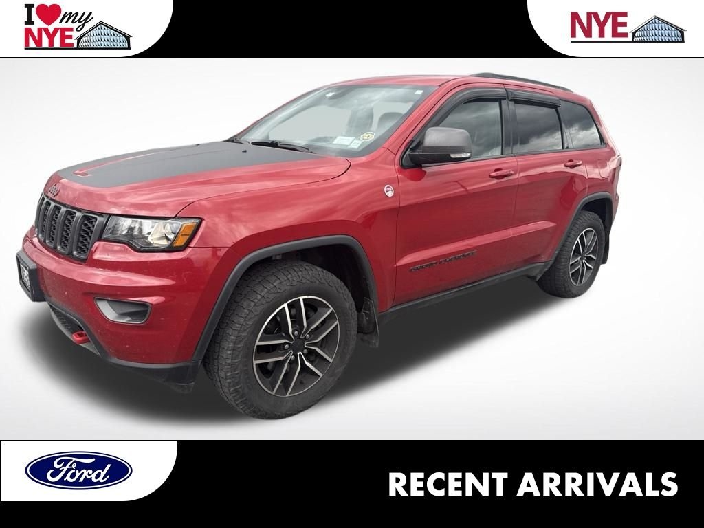 Used 2020 Red Jeep Trailhawk image 1