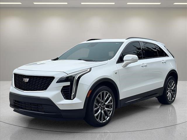 Used 2020 Crystal White Tricoat Cadillac AWD Sport image 1