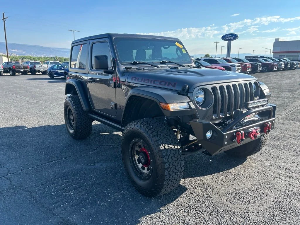 Used 2022 Crystal Metallic Jeep Rubicon image 1