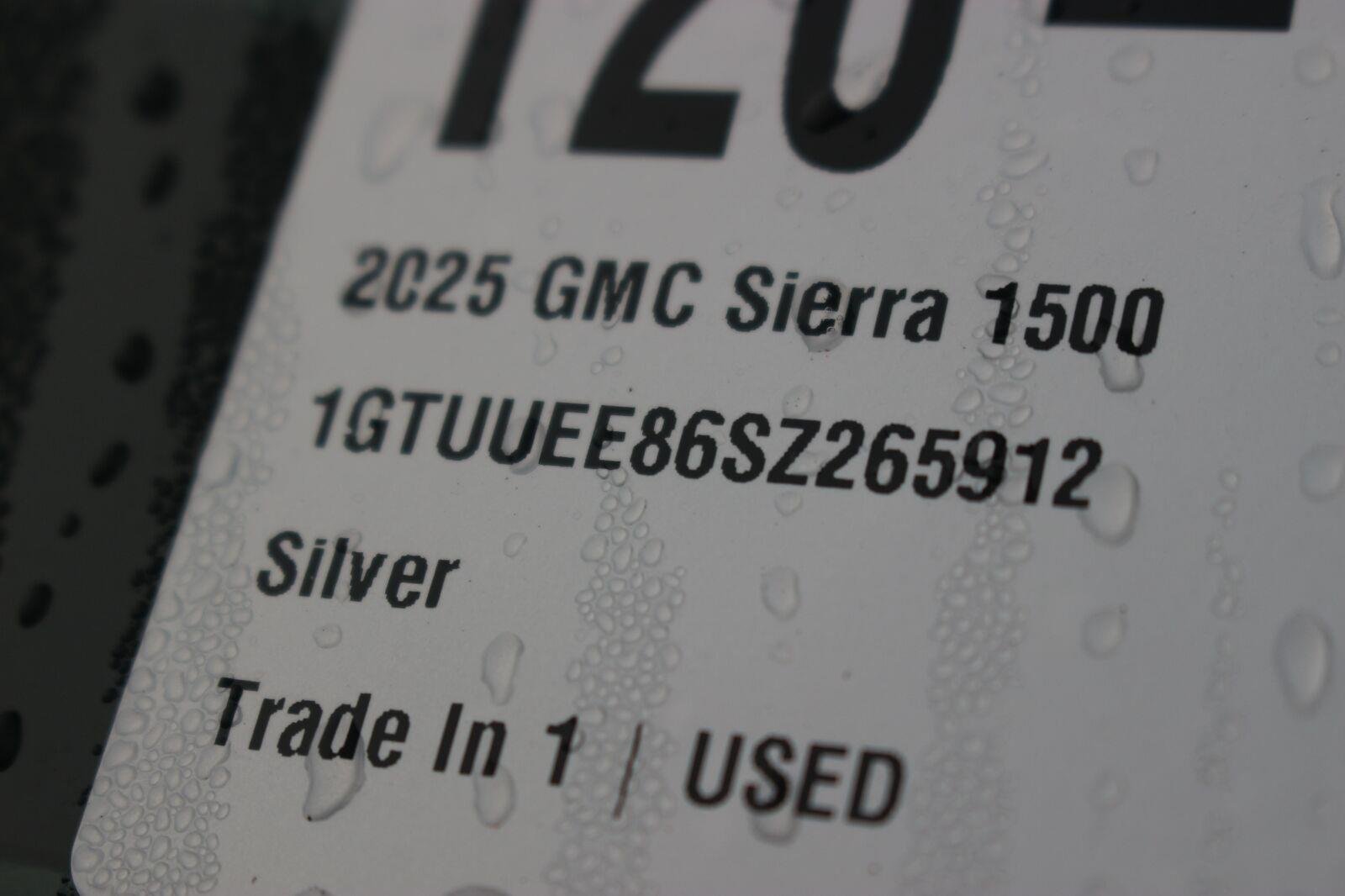 Used 2025 Sterling Metallic GMC AT4 image 44