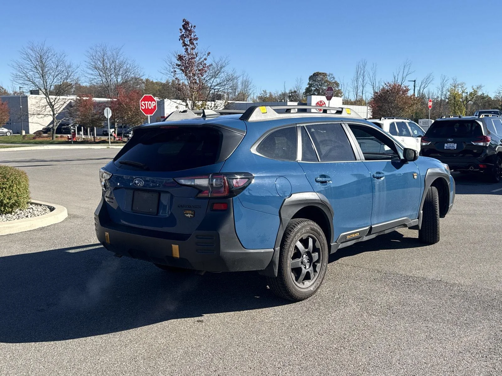 Used 2025 Geyser Blue Subaru Wilderness image 8