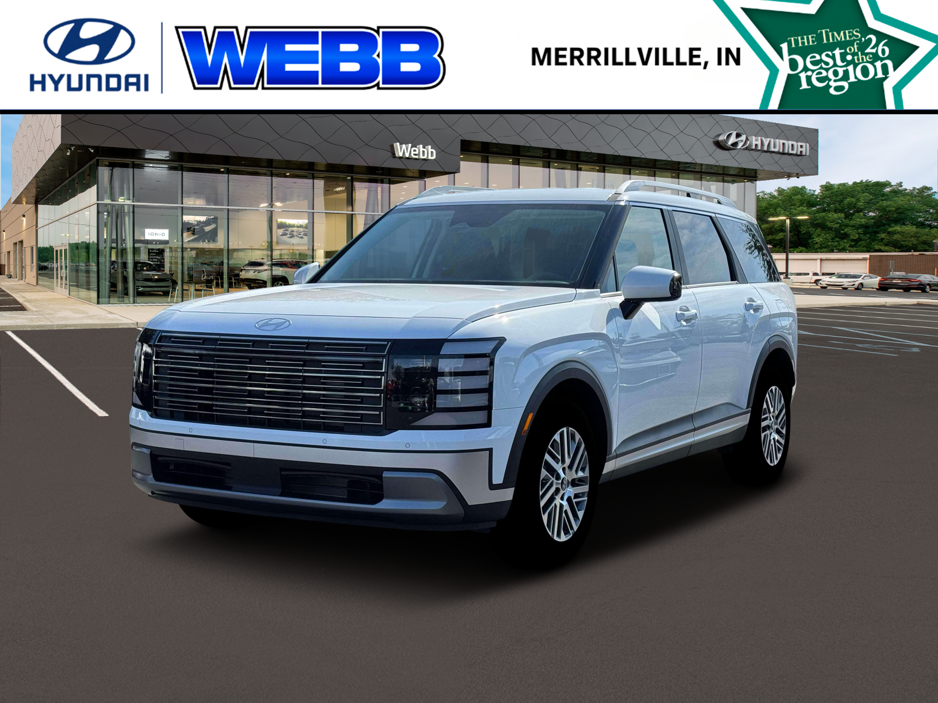 New 2026 White Hyundai SEL image 1