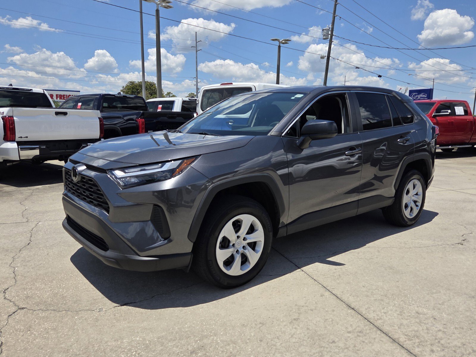 Used 2024 Magnetic Gray Metallic Toyota LE image 2