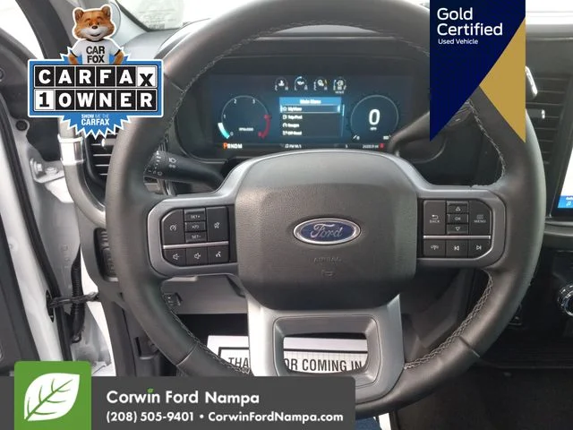 Certified Used 2025 White Ford Lariat image 16