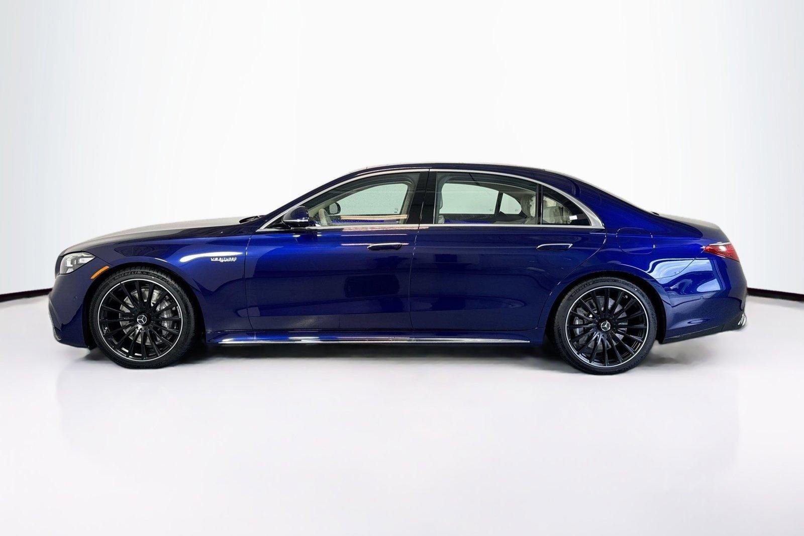 New 2026 Manufaktur Mystic Blue Metallic Mercedes-Benz AMG® S 63 E image 8