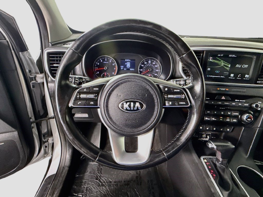 Used 2020 Sparkling Silver Kia EX image 9