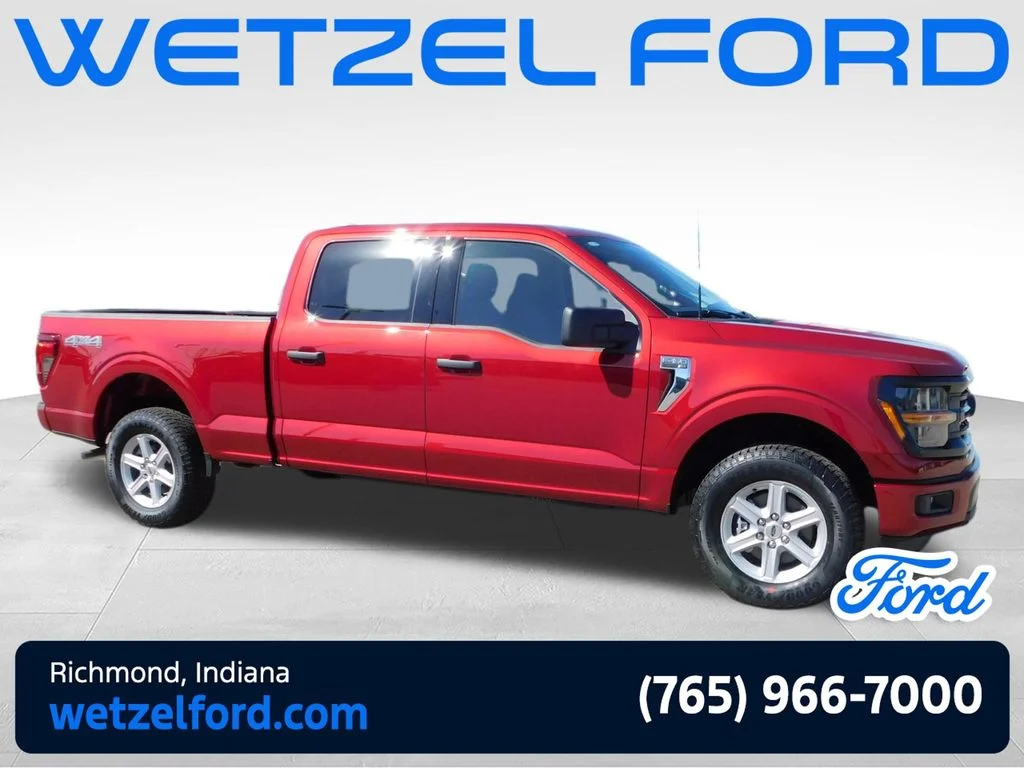 New 2026 Red Ford XLT image 1