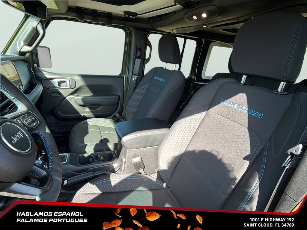 Used 2024 Green Jeep Rubicon 4xe image 13