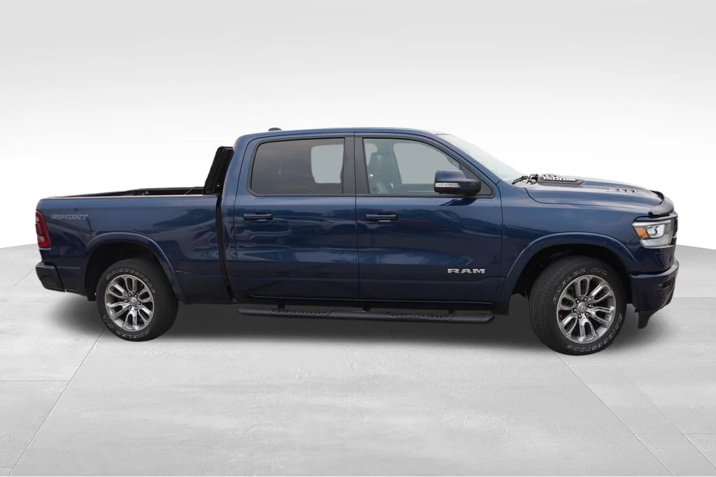 Certified Used 2022 Patriot Blue Pearlcoat Ram Laramie image 2