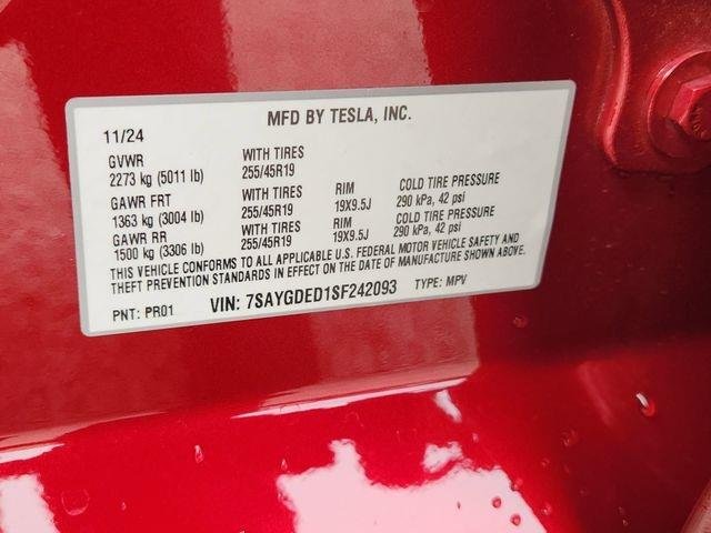 Used 2025 Red Tesla Long Range image 33