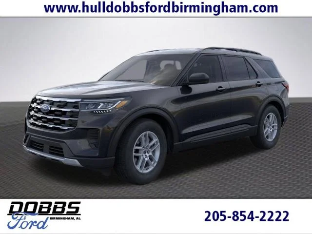 New 2026 Agate Black Metallic Ford Active image 1