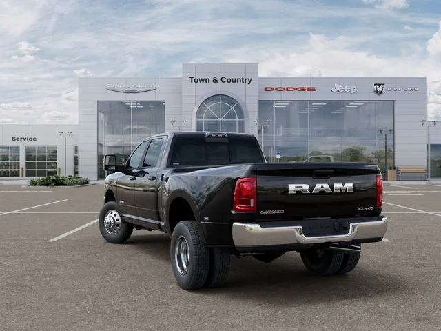 New 2026 Diamond Black Crystal Pearl-Coat Exterior Paint RAM Laramie image 3