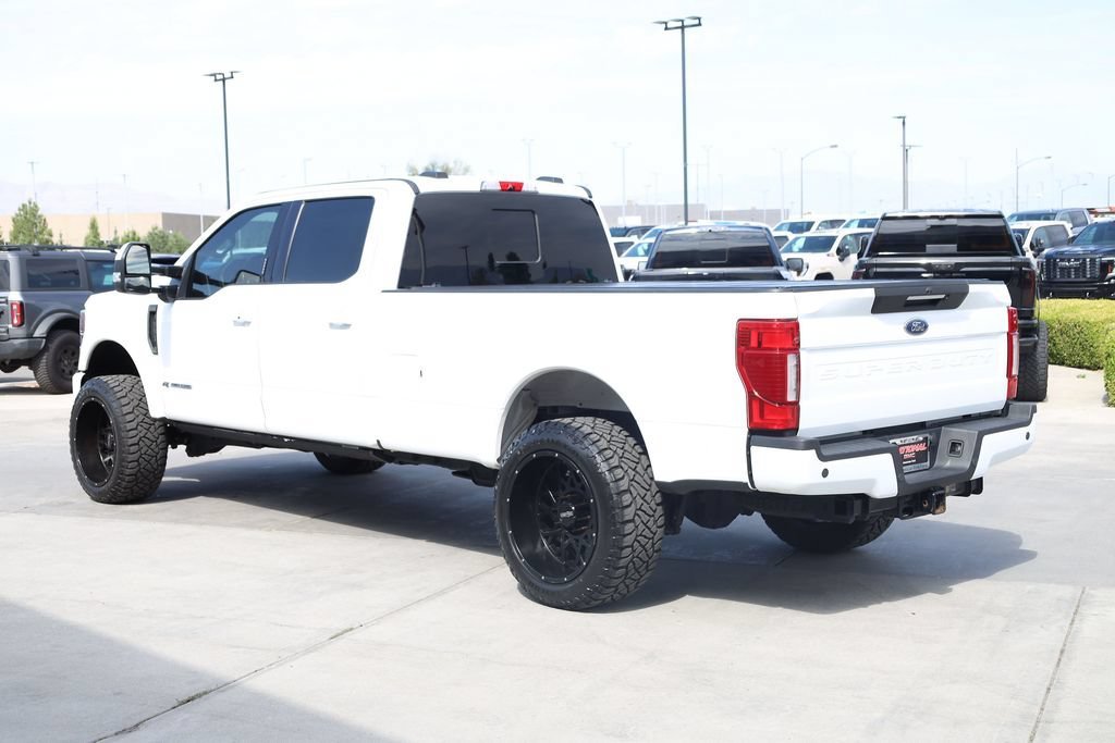 Used 2022 Oxford White Ford LARIAT image 4