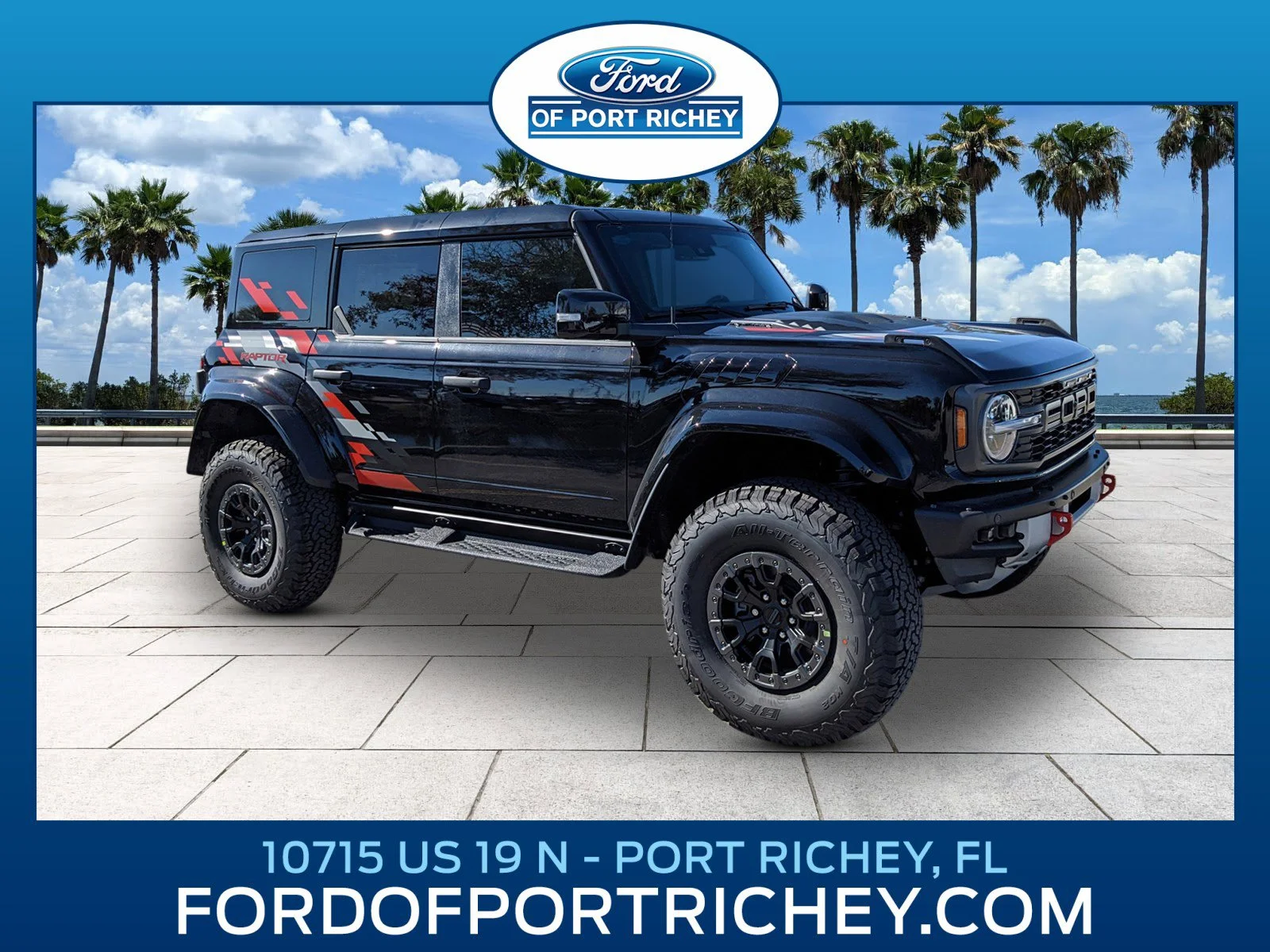New 2025 Shadow Black Ford Raptor® image 1