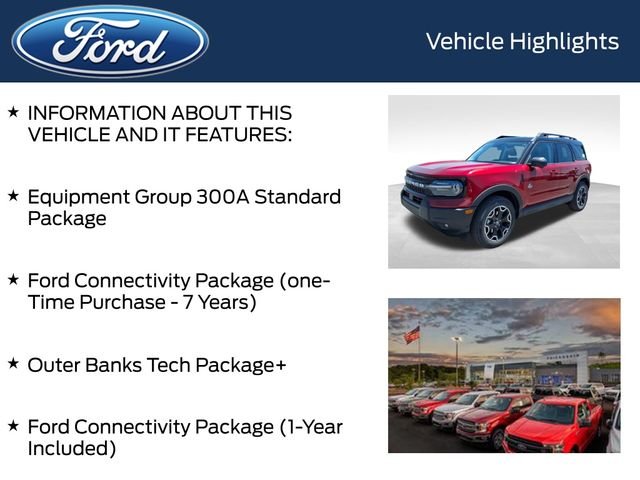New 2026 Ruby Red Metallic Tinted Clearcoat Ford Outer Banks image 4