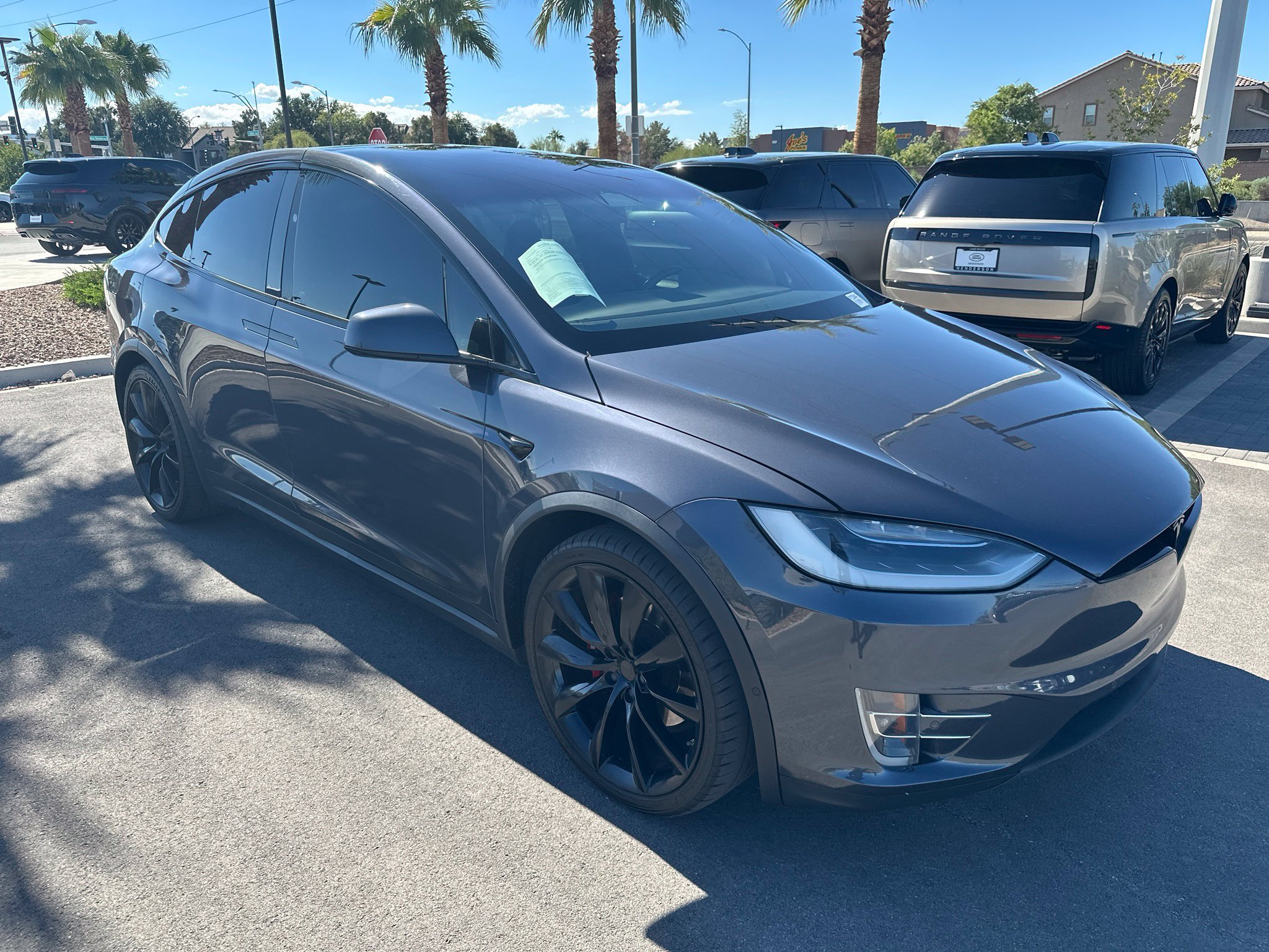 Used 2018 Tesla Model X 100D with VIN 5YJXCAE23JF141704 for sale in Henderson, NV