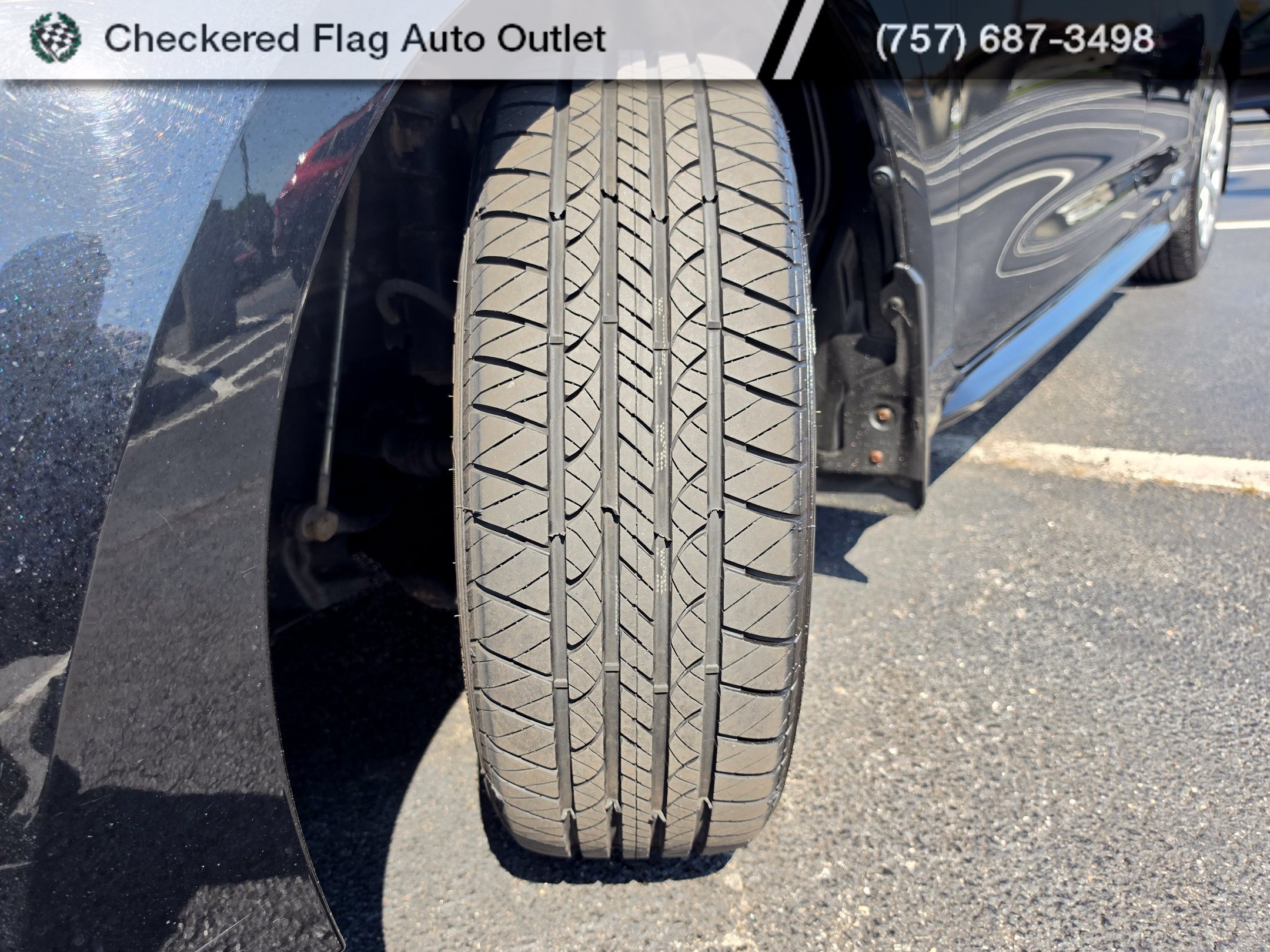 Used 2023 Midnight Black Metallic Toyota LE image 10