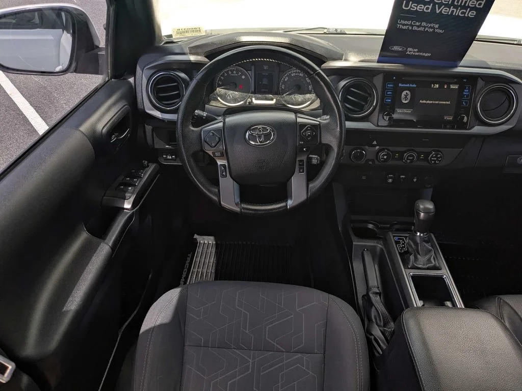 Certified Used 2019 Super White Toyota TRD Sport image 12