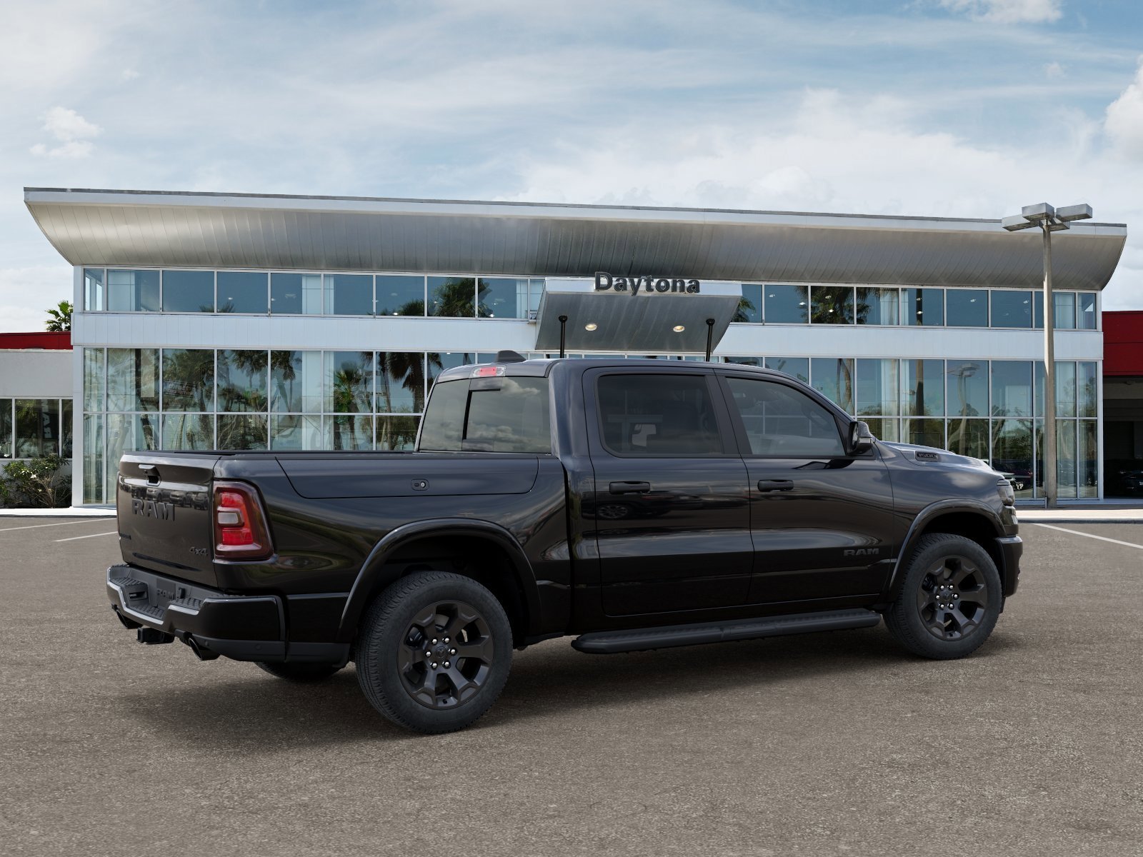 New 2026 Diamond Black Crystal Pearlcoat RAM Big Horn image 4