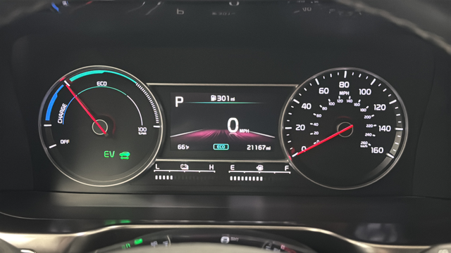 Used 2024 Blue Kia EX image 16