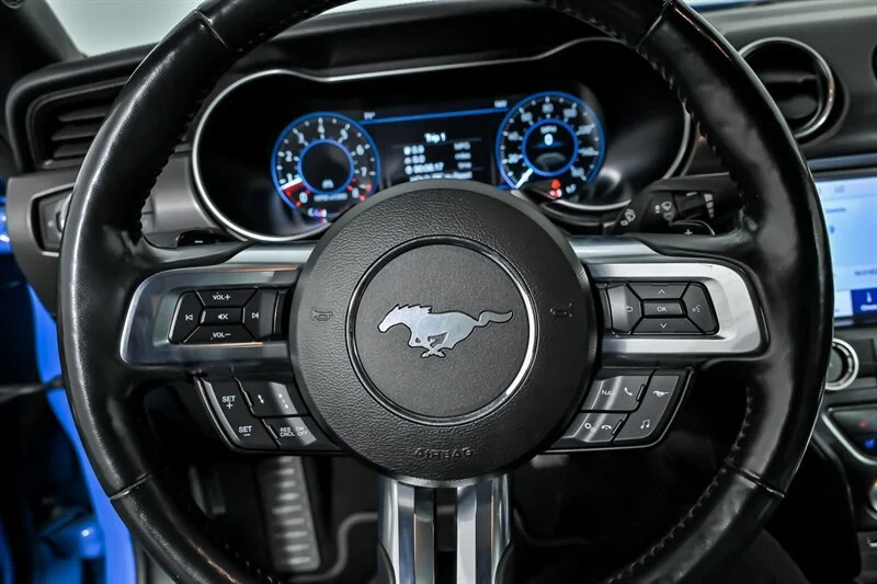 Used 2022 Grabber Blue Ford GT Premium image 24