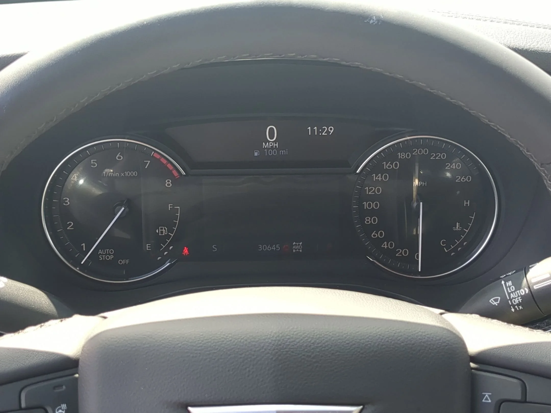 Used 2024 Crystal White Tricoat Cadillac AWD Sport image 10