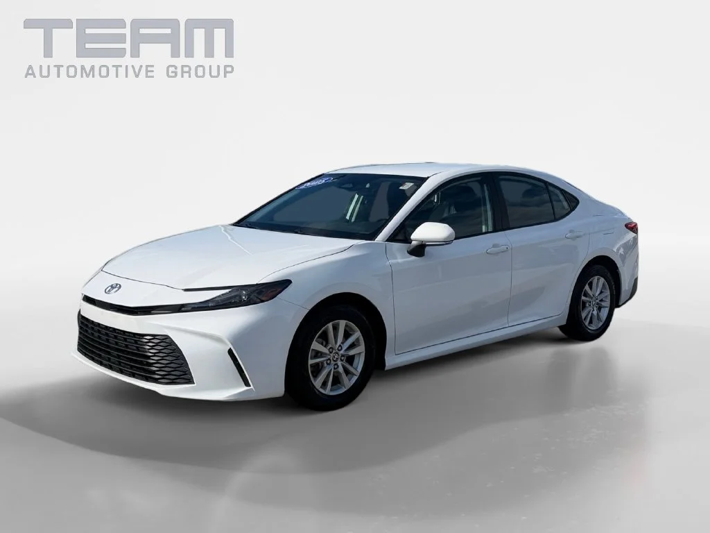 Used 2025 White Toyota LE image 3