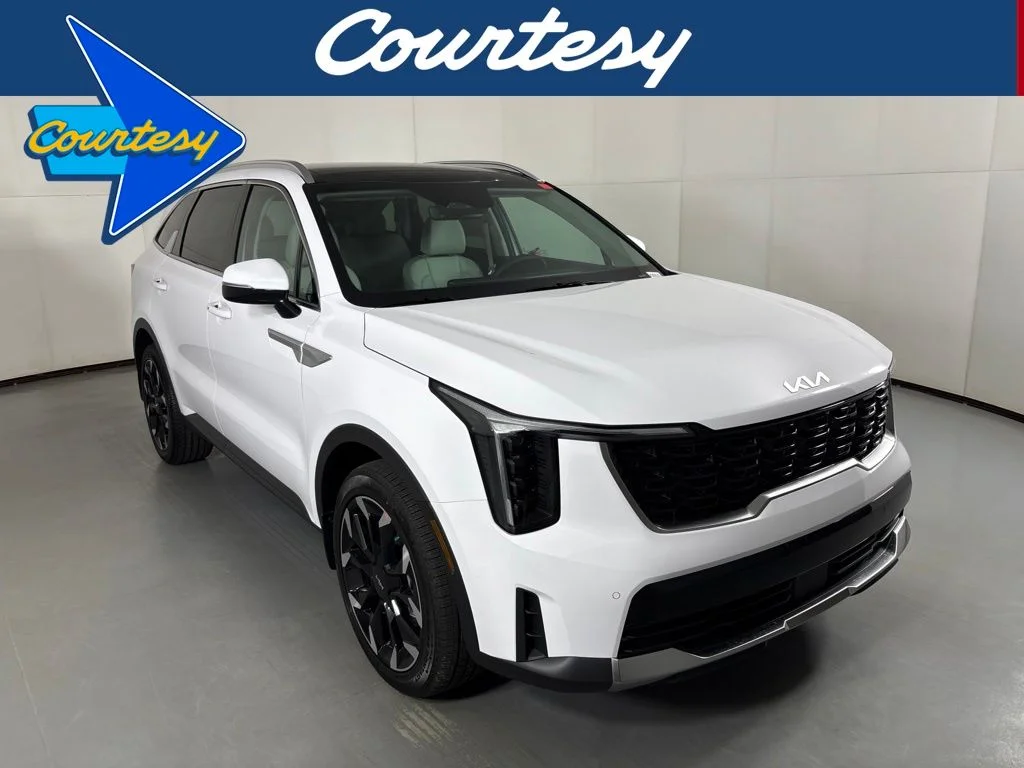 New 2026 Glacial White Pearl Kia EX image 1
