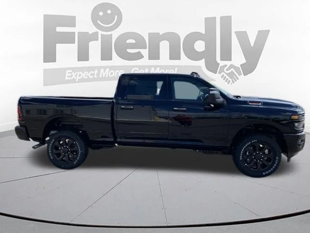 New 2026 Diamond Black Crystal Pearl-Coat Exterior Paint RAM Big Horn image 6
