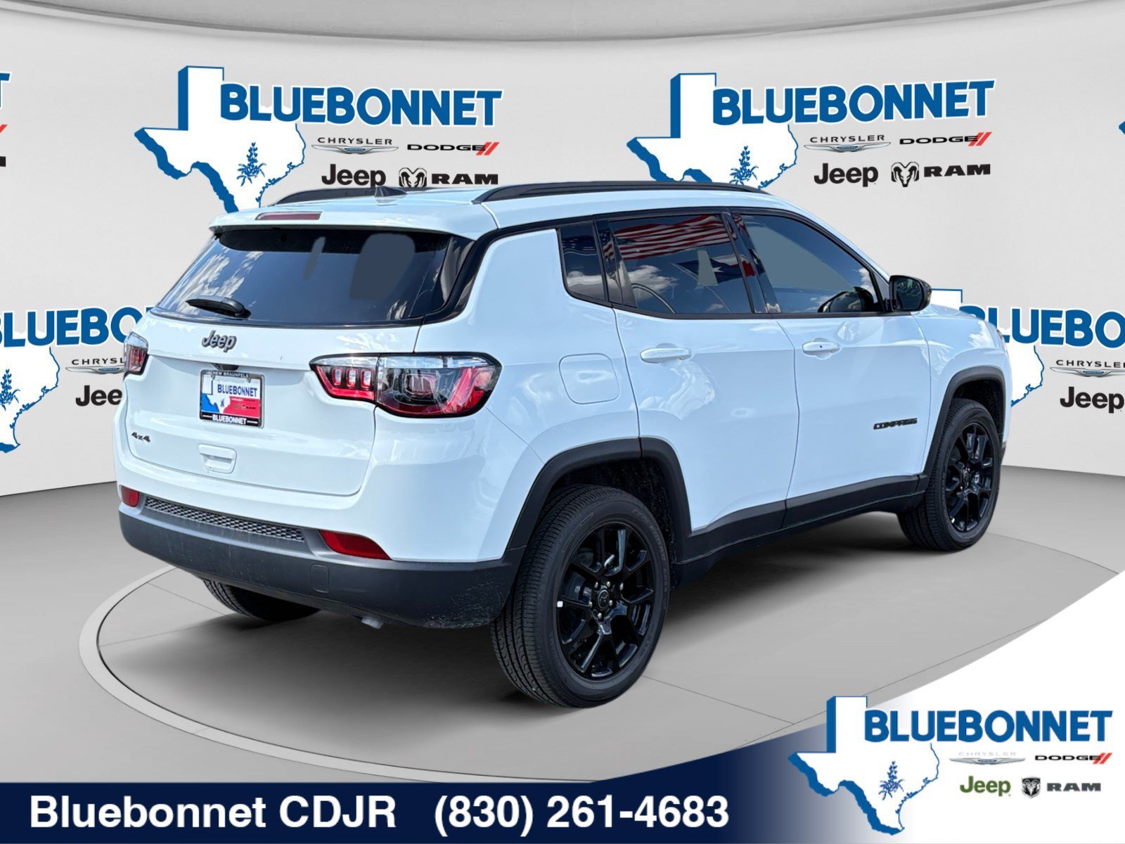 New 2026 Bright White Clear-Coat Exterior Paint Jeep Latitude Altitude image 5