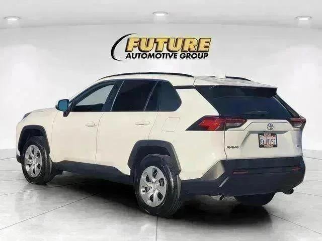 Used 2021 White Toyota LE image 7