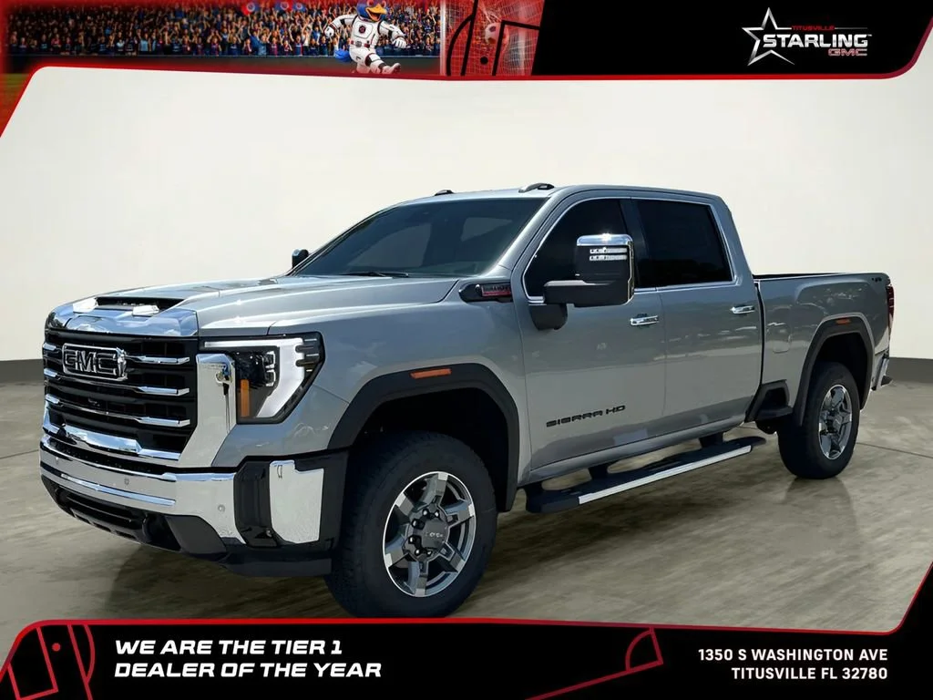 New 2026 Sterling Metallic GMC SLT image 1