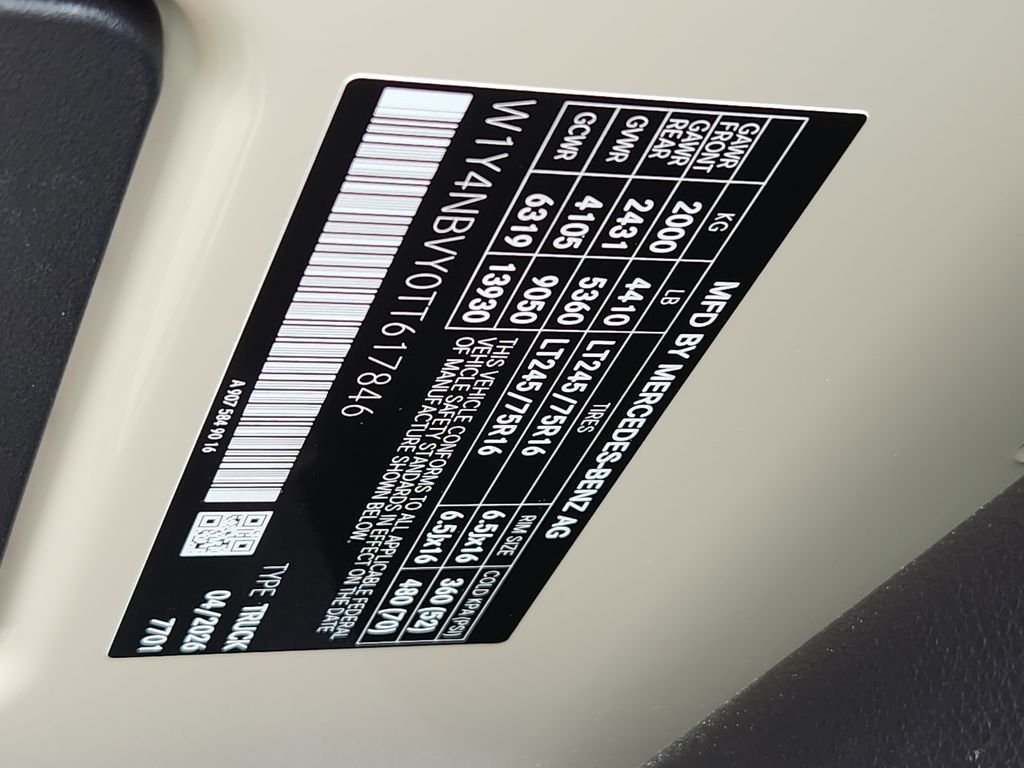 New 2026 Pebble Grey Mercedes-Benz CARGO image 12