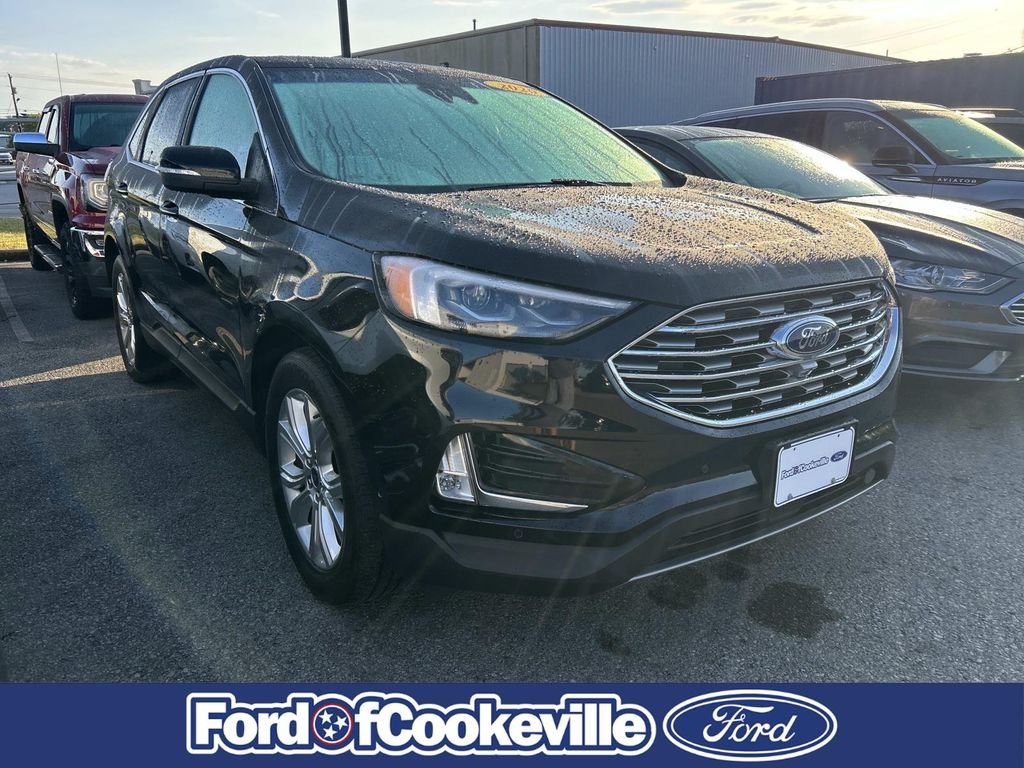 Certified Used 2020 Black Ford Titanium image 2