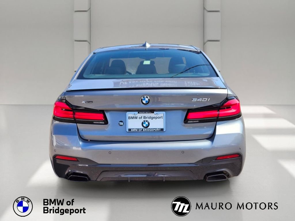 Certified Used 2023 Gray BMW 540i xDrive image 4