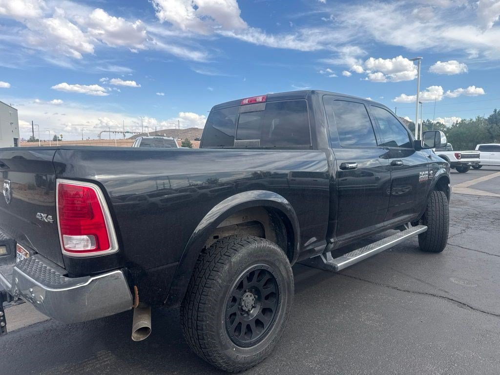 Used 2016 Brilliant Black Crystal Pearlcoat Ram Laramie image 3