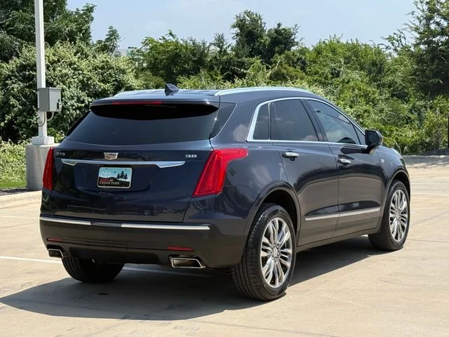 Used 2018 Blue Cadillac Premium Luxury image 4