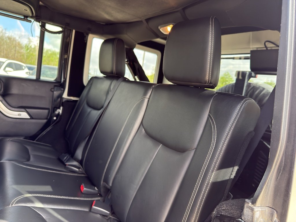 Used 2015 Black Clearcoat Jeep Rubicon Hard Rock image 25