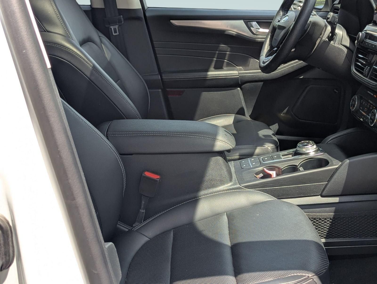Used 2021 White Ford Titanium image 25