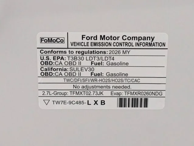 New 2026 Oxford White Ford STX® image 52