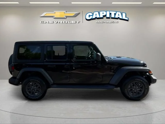 Used 2024 Black Jeep 4-Door Sport S 4x4 image 6