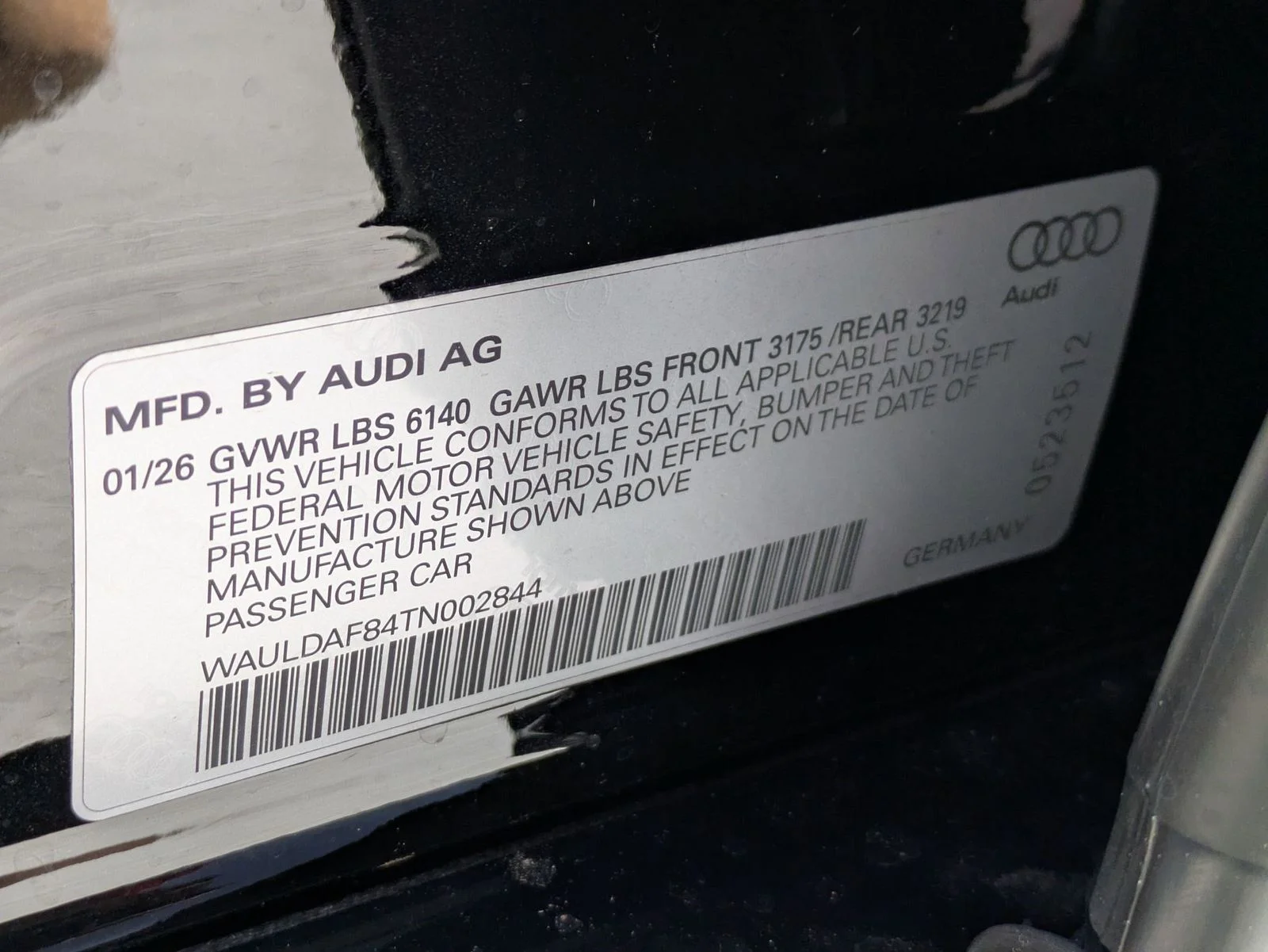 New 2026 Black Audi L 55 image 17
