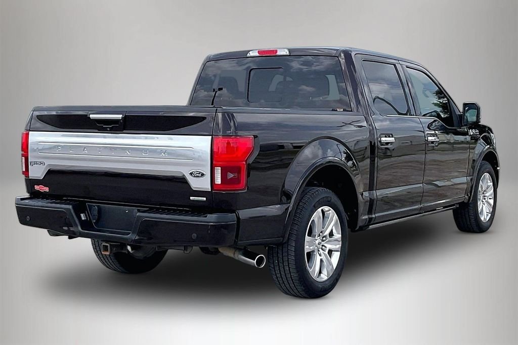 Used 2018 Shadow Black Ford Platinum image 5