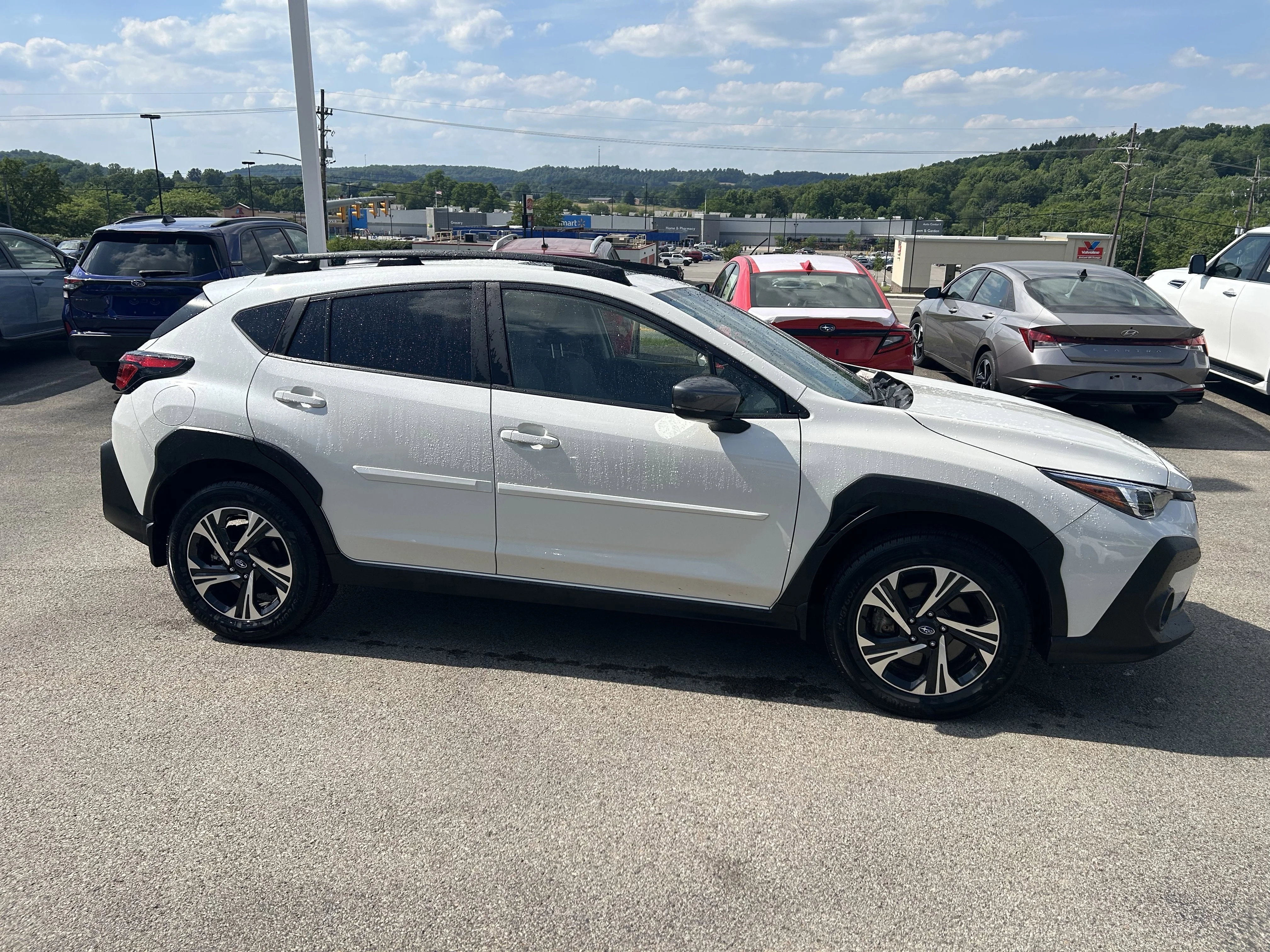 Used 2024 Crystal White Pearl Subaru Premium image 3