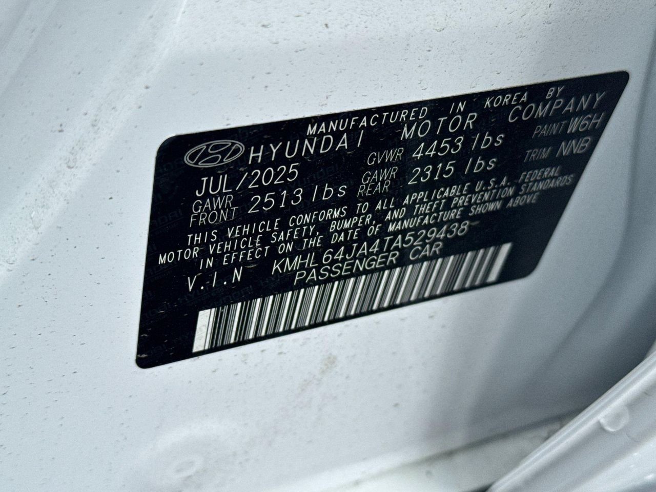 New 2026 White Hyundai SEL Sport image 25