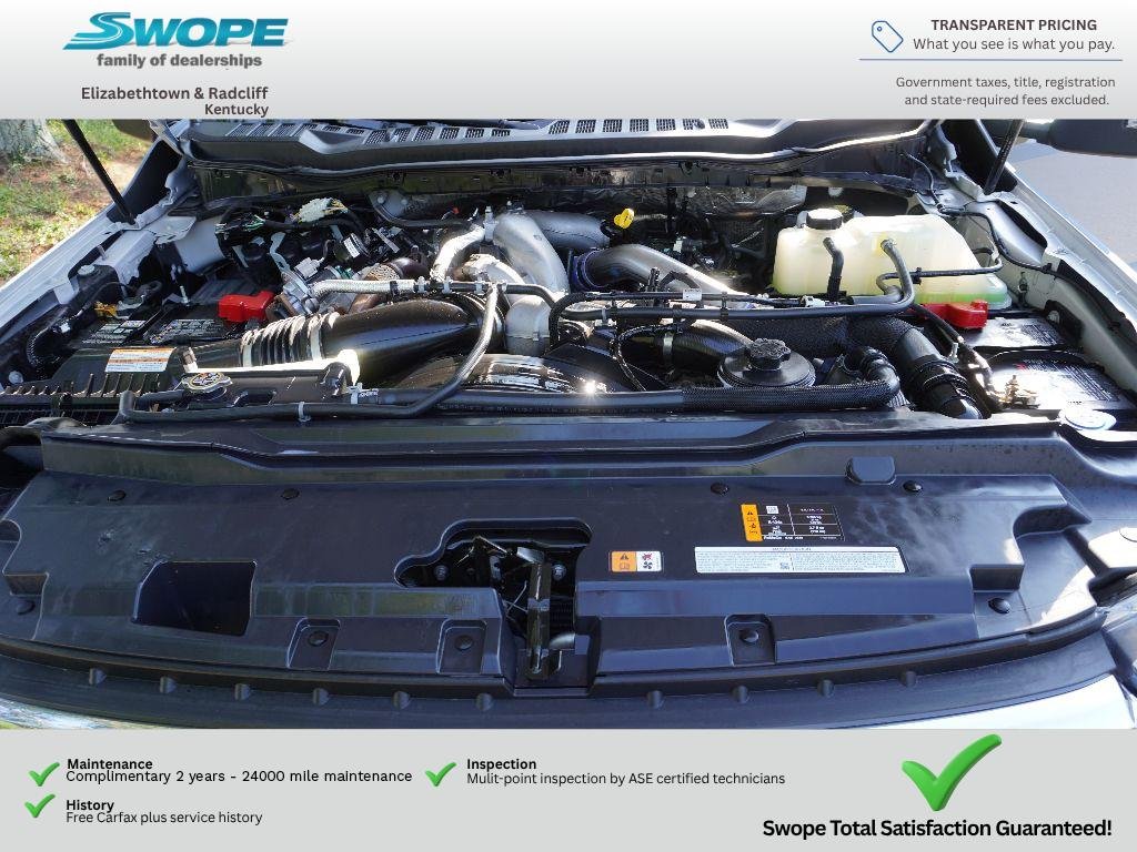 Used 2025 Glacier Gray Metallic TriCoat Ford LARIAT image 31