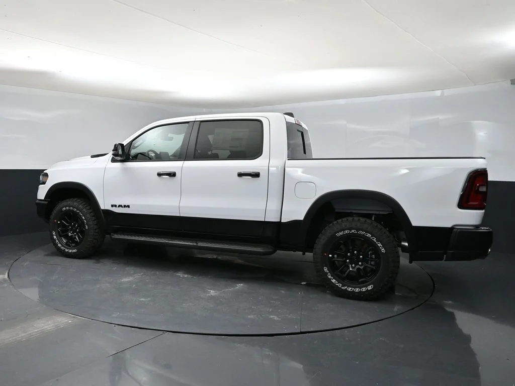 New 2026 Bright White Clear-Coat Exterior Paint RAM Rebel image 4