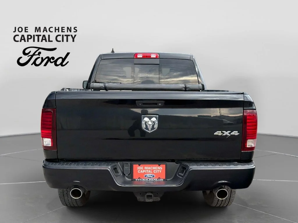 Used 2015 Brilliant Black Crystal Pearlcoat Ram Sport image 7