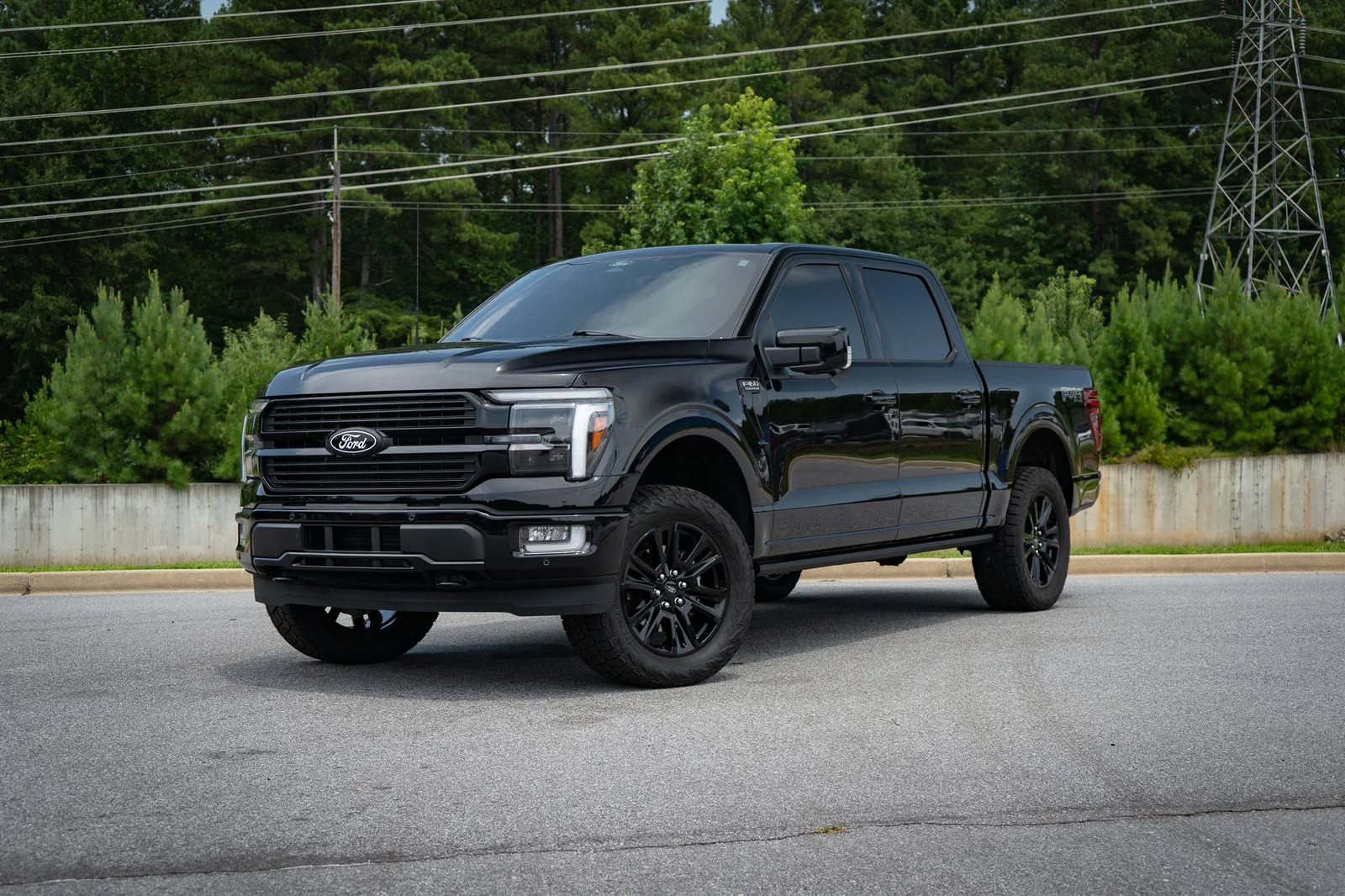 Used 2025 Black Ford Platinum image 3