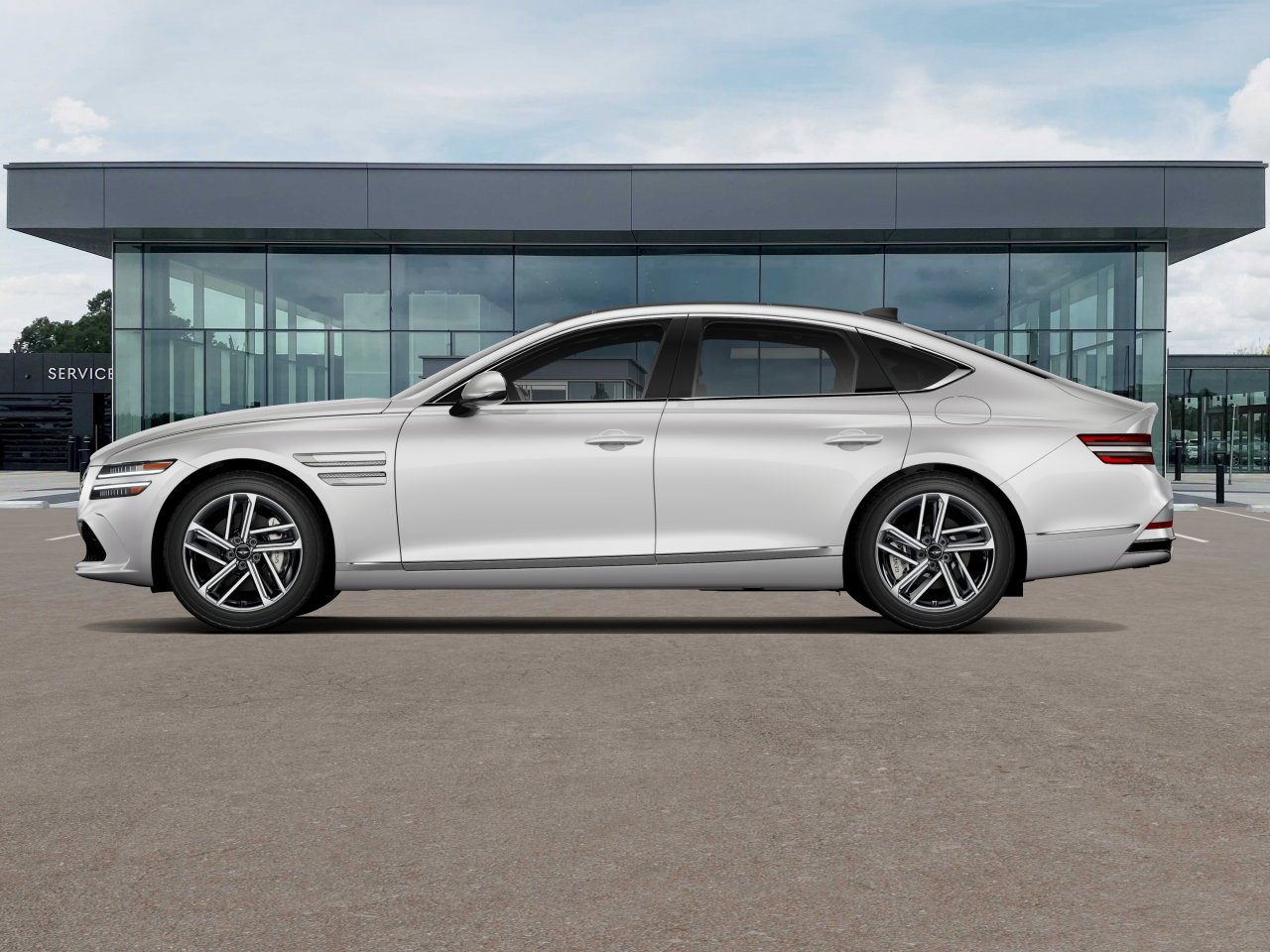 New 2027 White Genesis 2.5T ADVANCED image 42